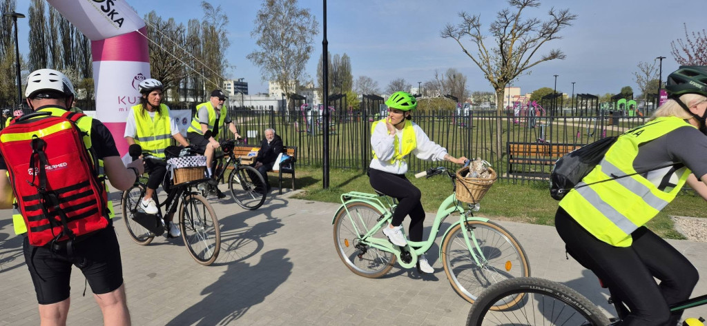 Rowerzyści opanowali Kutno. Udana trzecia edycja rajdu
