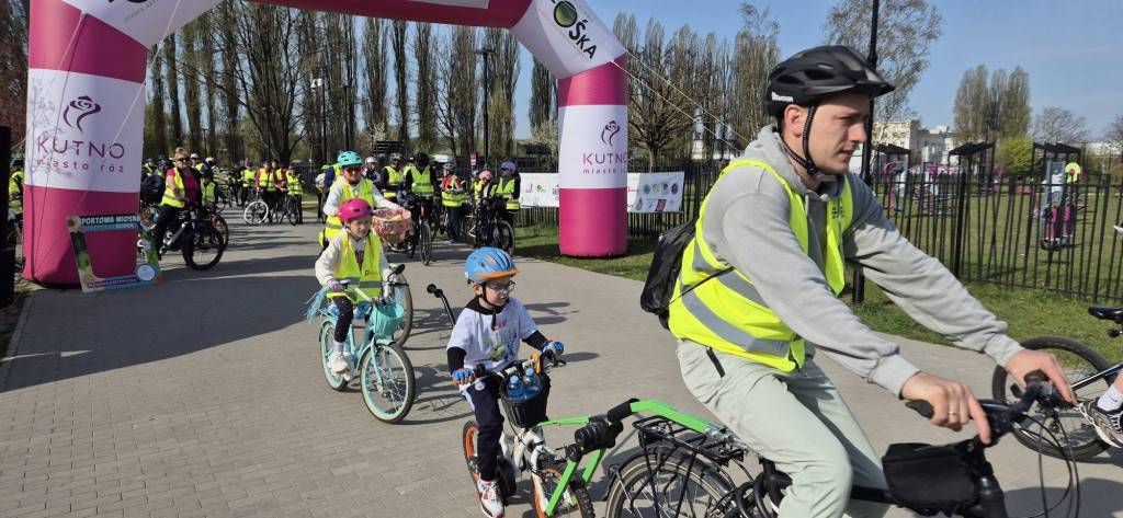 Rowerzyści opanowali Kutno. Udana trzecia edycja rajdu