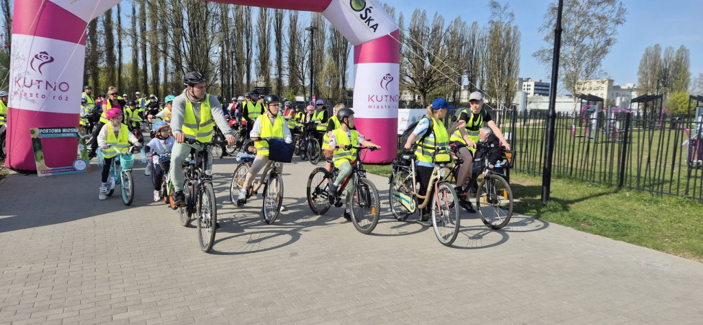Rowerzyści opanowali Kutno. Udana trzecia edycja rajdu