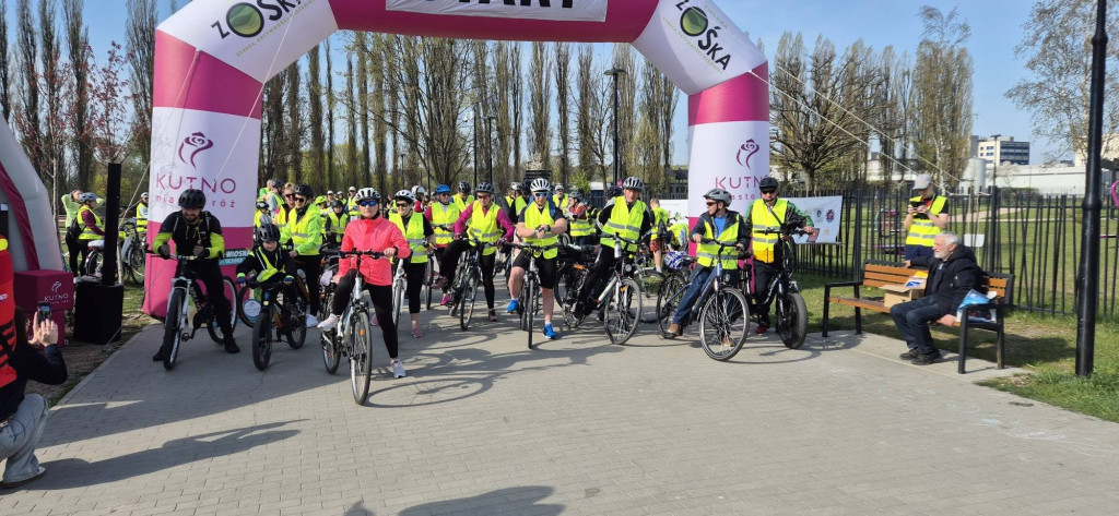 Rowerzyści opanowali Kutno. Udana trzecia edycja rajdu