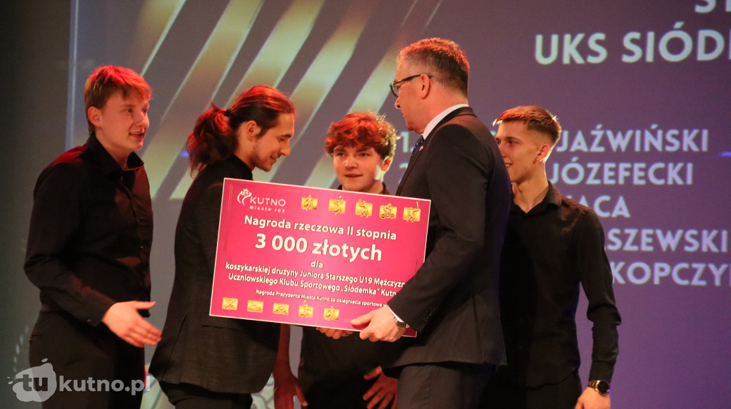 Święto Sportu w Kutnie: Prezydent nagrodził mistrzów