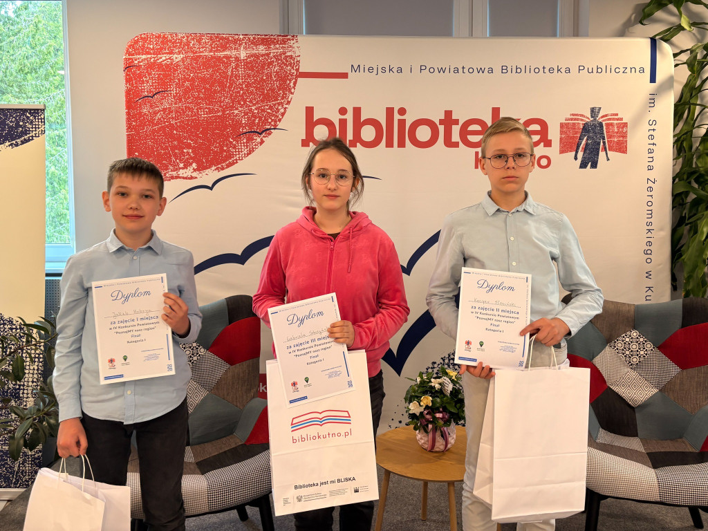 Wiedzieli wszystko o kutnowskiej bibliotece. Znamy zwycięzców konkursu 