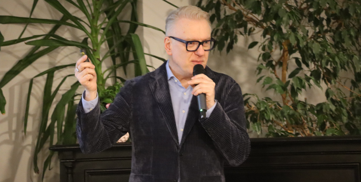 Mariusz Szczygieł zachwycił publiczność w Kutnie