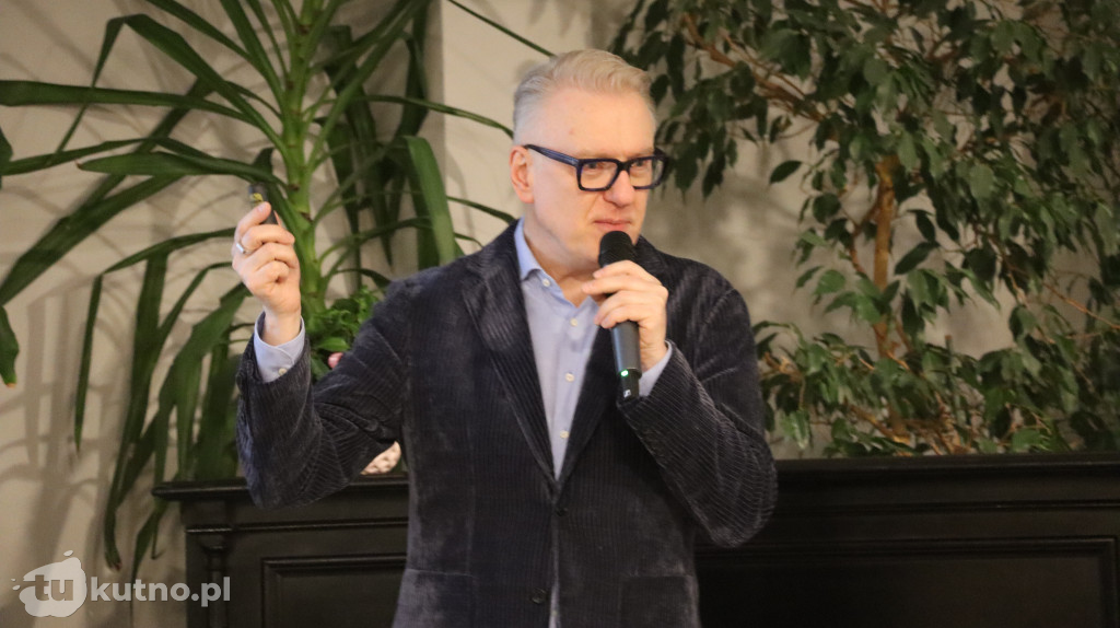 Mariusz Szczygieł zachwycił publiczność w Kutnie