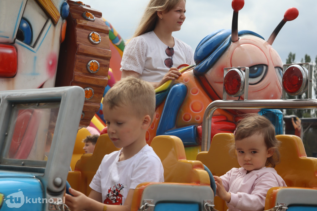 Tłumy mieszkańców świętowały Dzień Dziecka na Zielonej Osi w Kutnie