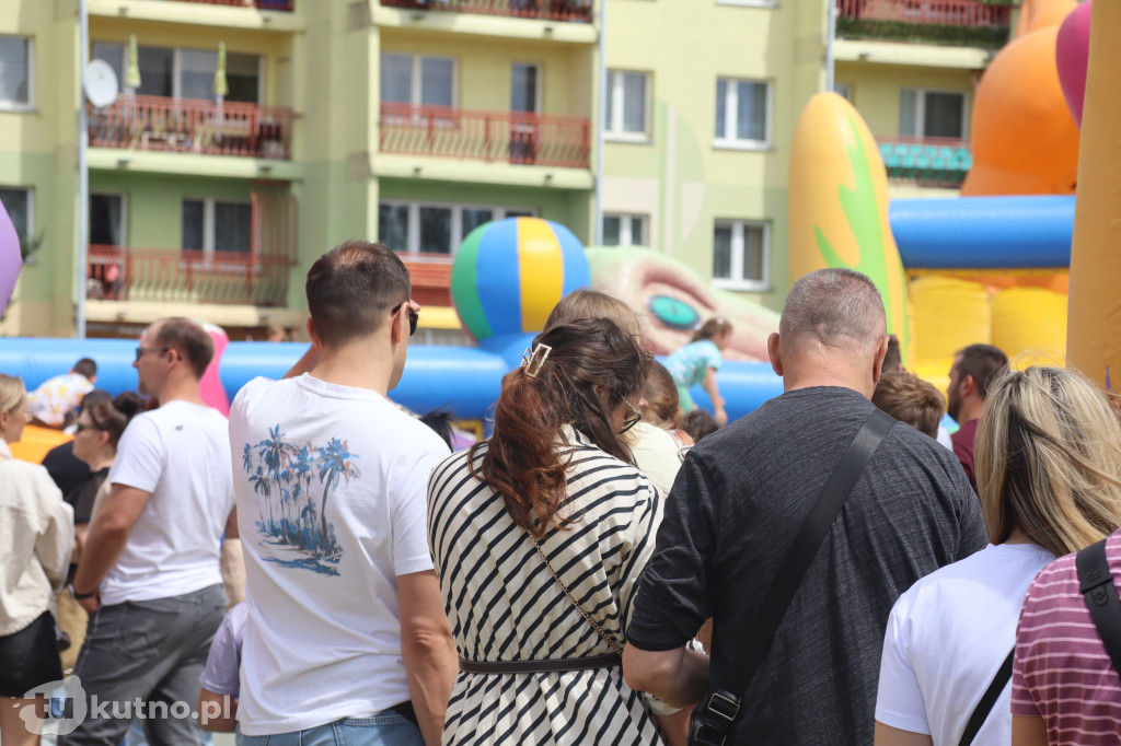 Tłumy mieszkańców świętowały Dzień Dziecka na Zielonej Osi w Kutnie