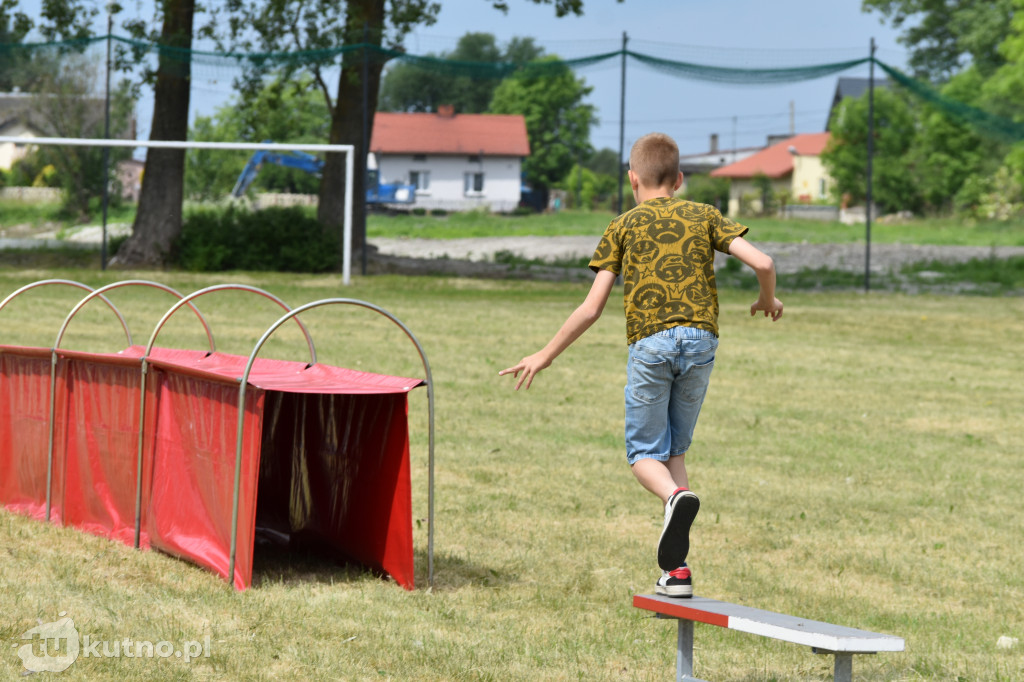 Dzień Dziecka i Bezpieczny Powiat w Dąbrowicach