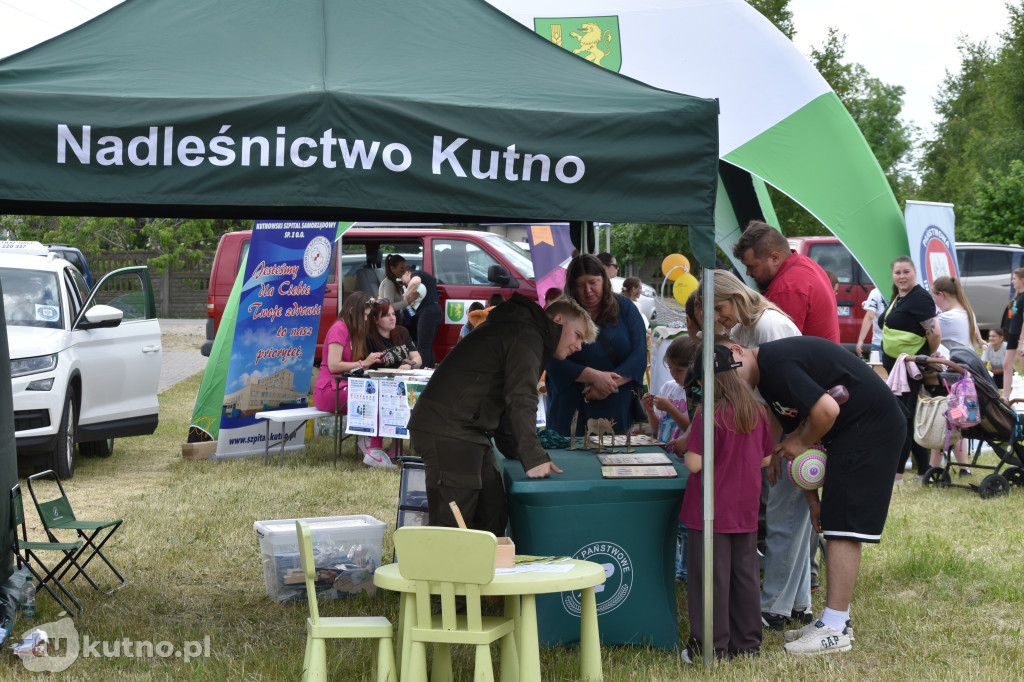 Dzień Dziecka i Bezpieczny Powiat w Dąbrowicach
