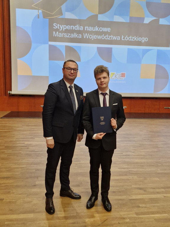 Jakub Staniszewski jedynym stypendystą w powiecie