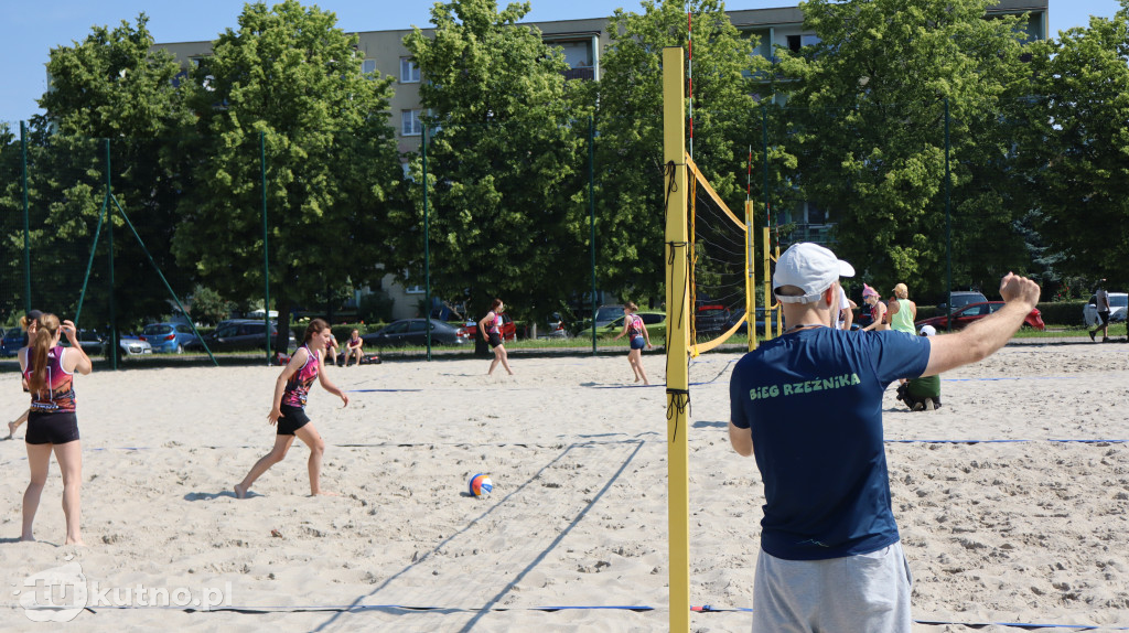 Projekt plaża - turniej siatkówki plażowej
