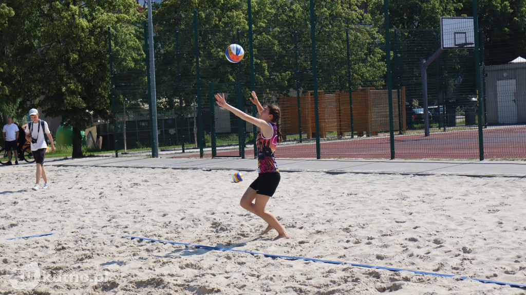 Projekt plaża - turniej siatkówki plażowej