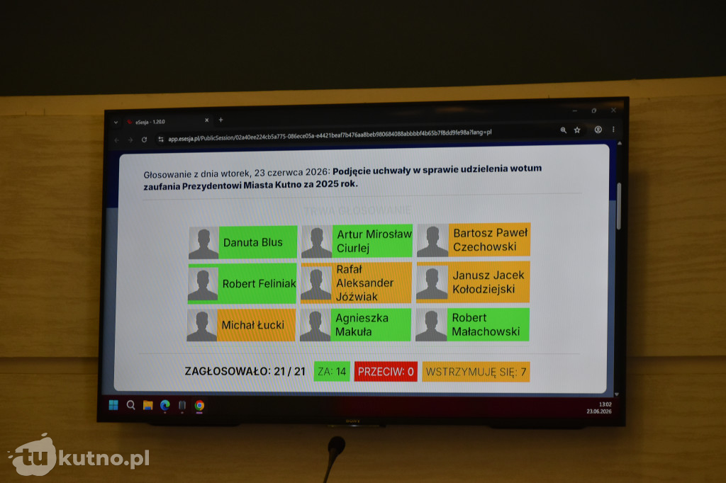 Radni zdecydowali. Mariusz Sikora z absolutorium