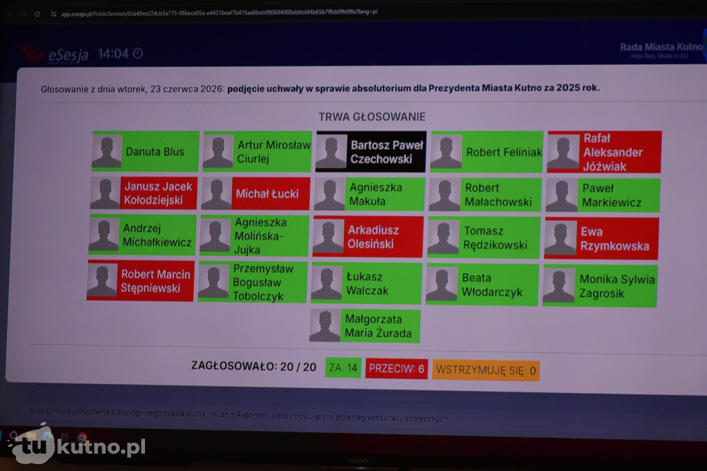 Radni zdecydowali. Mariusz Sikora z absolutorium