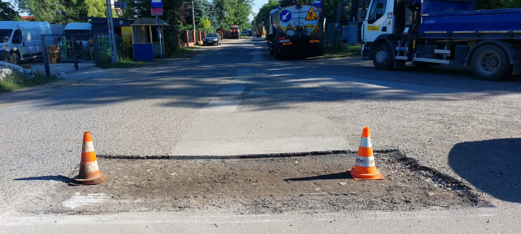 Ruszyły remonty dróg w gminie. Kierowcy muszą uważać