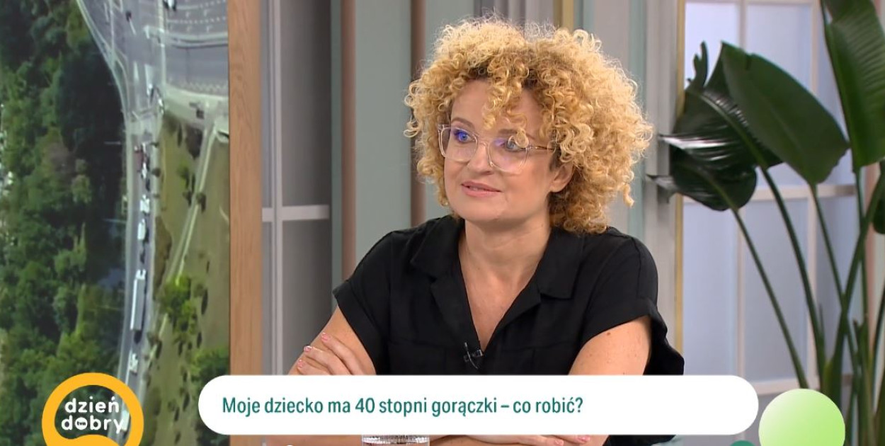 Pediatra, dr n. med. Joanna Świdrowska-Jaros gościem Dzień Dobry TVN