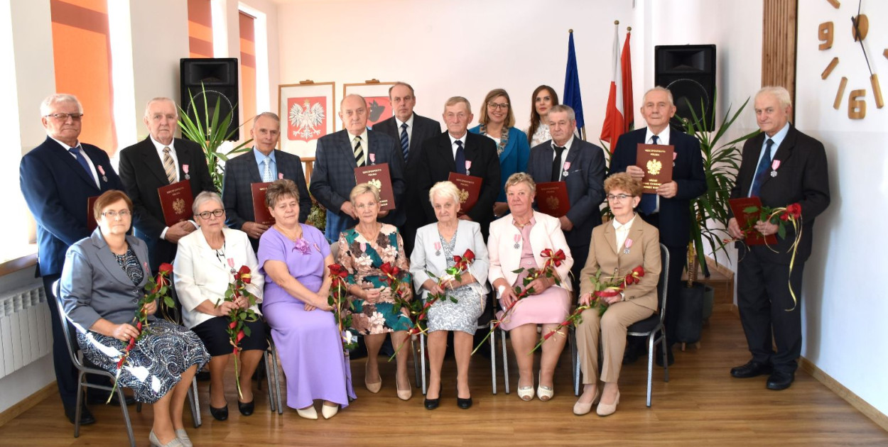 "Złote Gody" w Gminie Świnice Warckie, odznaczonych aż 9 par [ZDJĘCIA]