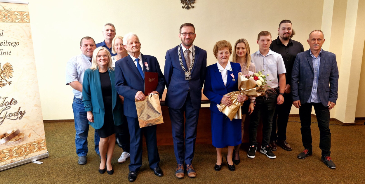 50 lat wspólnego życia, w Gminie Bedlno odbyły się "Złote Gody" [ZDJĘCIA]