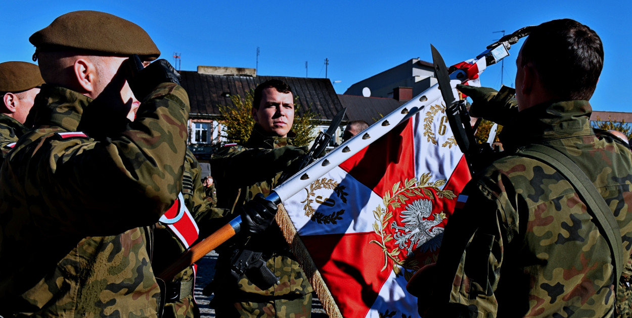 "Ja, żołnierz Wojska Polskiego" - przysięga wojskowa żołnierzy 9 ŁBOT