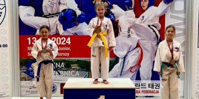 Sandra Waryszewska ze złotym medalem z Mistrzostw Polski Taekwon-do!-3714