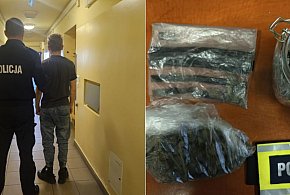 21-latek w rękach policji za posiadanie substancji psychotropowych -9934