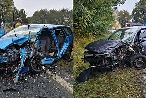 Tragiczny poranek na DK60 - droga całkowicie zablokowana!-14682