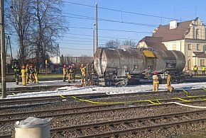 Akcja służb na dworcu PKP w Gostyninie-16513