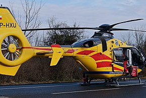 Zagrożenie życia rocznego dziecka - lądował śmigłowiec LPR!-16594