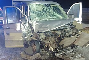 Trzygodzinna akcja ratownicza pod Kutnem. Pięć osób rannych