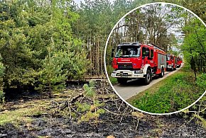 Kolejny pożar obok Kutna. Łódzkie w strefie wysokiego ryzyka