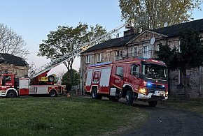 Pożar w Byszewie. Zapaliła się sadza w domu wielorodzinnym