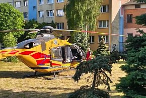 Tragedia na Łokietka. Interweniował śmigłowiec LPR