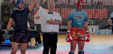 Funkcjonariusz z Kutna zdobywa wicemistrzostwo Polski w kickboxingu