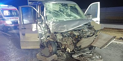 Trzygodzinna akcja ratownicza pod Kutnem. Pięć osób rannych