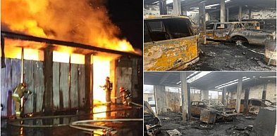 Nocny pożar strawił dorobek życia. Ruszyła zbiórka na warsztat pana Dominika