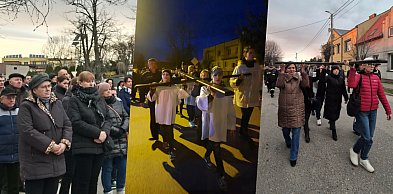 Mieszkańcy Dąbrowic na ulicach miasta. Wyjątkowe wydarzenie z udziałem władz