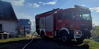 Drzykozy: groźny pożar, szybka reakcja służb ratunkowych