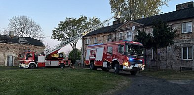 Pożar w Byszewie. Zapaliła się sadza w domu wielorodzinnym