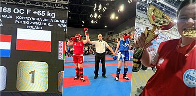 Julia Kopczyńska z Pucharem Europy! Wielki sukces kutnowskiego kickboxingu