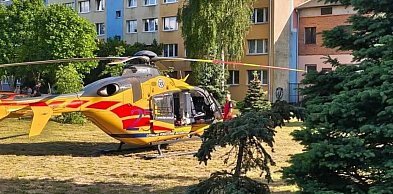 Tragedia na Łokietka. Interweniował śmigłowiec LPR