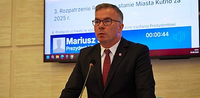 Wotum zaufania i absolutorium dla Mariusza Sikory. Tak oceniono rok w Kutnie
