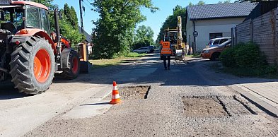 Ruszyły remonty dróg w gminie. Kierowcy muszą uważać