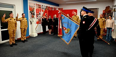 Świeży narybek w kutnowskiej straży pożarnej, tak wyglądało ślubowanie [FOTO]-16945