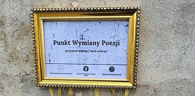 Tajemnicze ramki na murach Kutna. Poezja niespodziewanie wyszła na ulice miasta