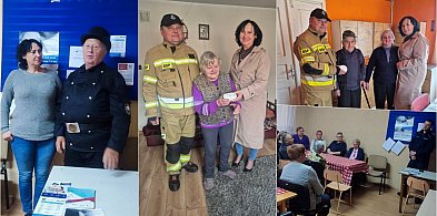Bezpieczeństwo seniorów w Dąbrowicach. Służby jednoczą siły i rozdają czujki