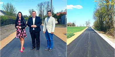 Gmina Kutno: Strzegocin zyskał nową drogę. Trwa kolejna inwestycja w Gołębiewie