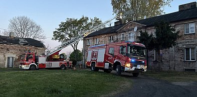 Pożar w Byszewie. Zapaliła się sadza w domu wielorodzinnym