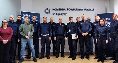Zmiany kadrowe w Komendzie Powiatowej Policji w Łęczycy
