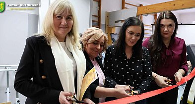 Nowoczesne wsparcie dla PSONI w Kutnie. Jolanta Pietrusiak na otwarciu sali