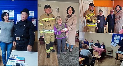 Bezpieczeństwo seniorów w Dąbrowicach. Służby jednoczą siły i rozdają czujki