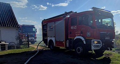 Drzykozy: groźny pożar, szybka reakcja służb ratunkowych